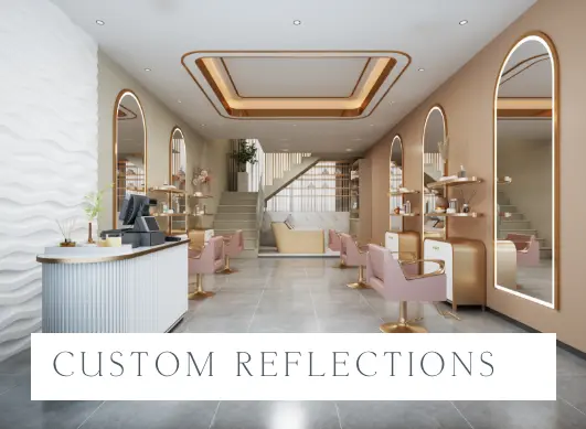 Transforming Commercial Interiors with Custom Designer Mirror